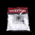 Halloween Scary Party Szene Requisiten Weiß dehnbarer Spinnenspinnen -Web -Horror -Halloween -Dekoration für Bar Spukhaus